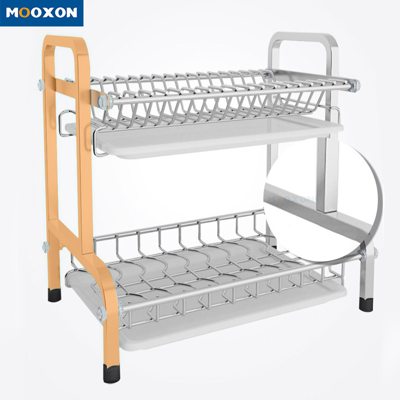 Stainless Steel Kitchen Unique Drying Racks Dish Rack Organizer