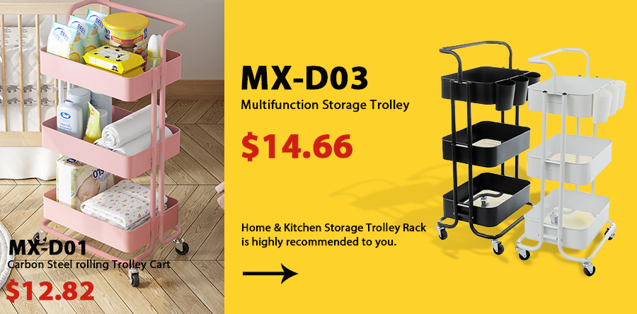 3 Tiers Rolling Cart