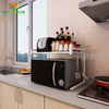 Adjustable Storage Holders Kitchen Organizer Shelf Microwave Oven Stand 
