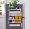 Kitchen Refrigeration Shelves Can Holder Washing Machine Side Storage Fridge Rack