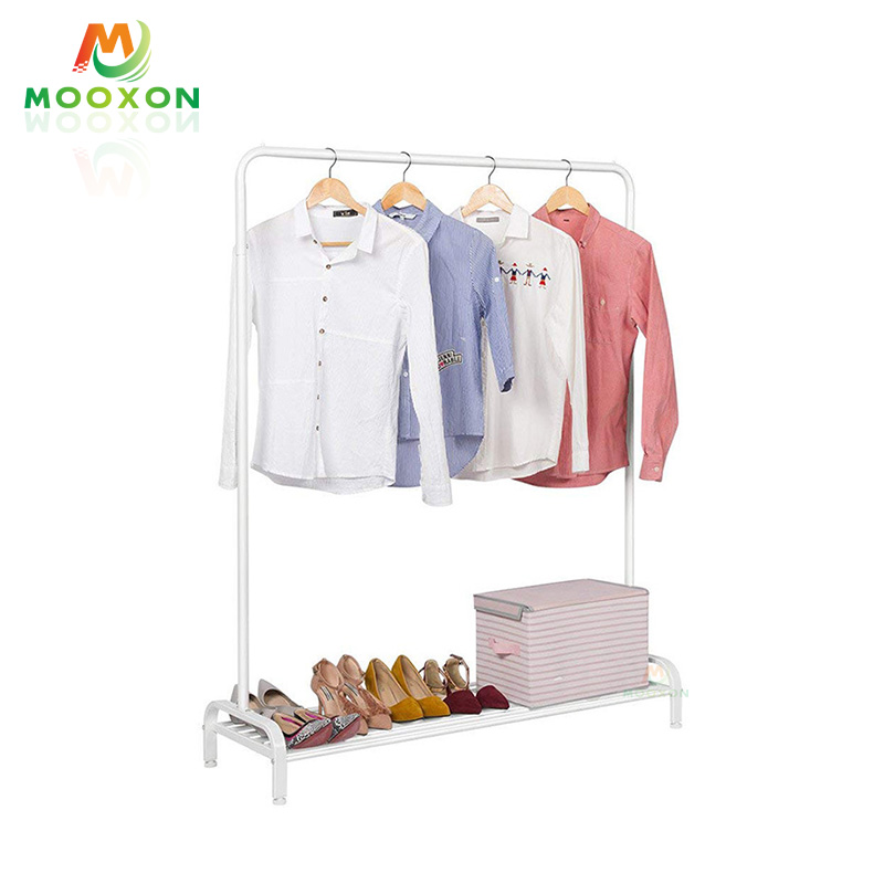 Hot Sale Free Standing Multipurpose Non-slip Balcony Storage Shelf Clothes Rack 