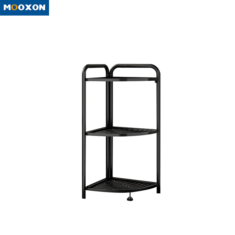 Collapsible Pot Rack Storage Organizer Cookware Stand Kitchen Shelf Floor Metal Rack