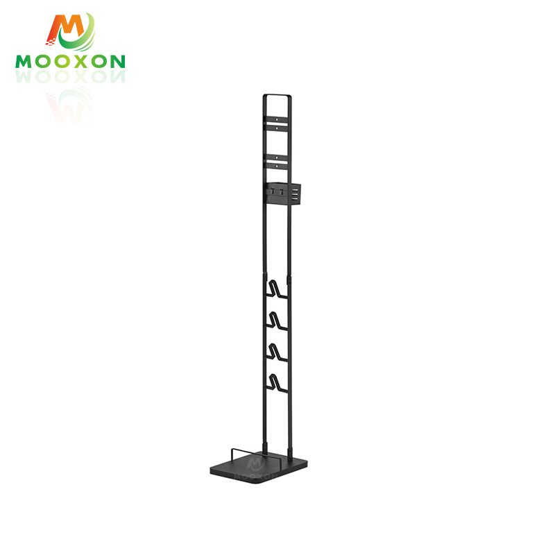 High-Quality Metal Free Punching Home Vacuum Cleaner Hanger Storage Rack