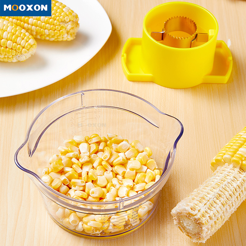 Anti-slip Hand Yellow Household Maize Thresher Corn Threshing Corns Sheller Hand Crank 