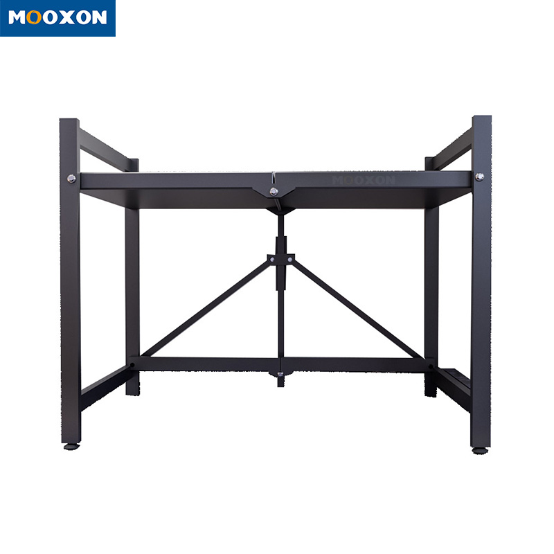 Installation-free Folding Kitchen Dishwasher Rack Microwave Shelf