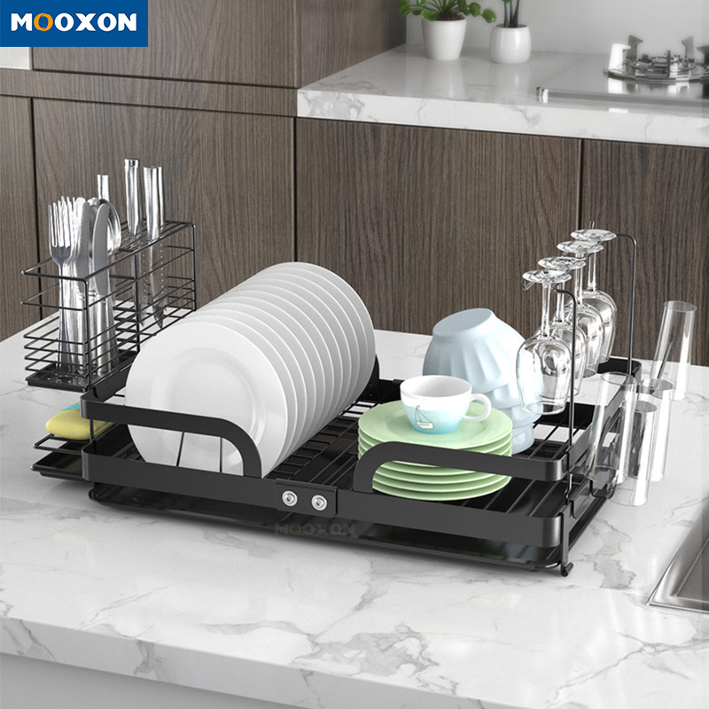 High-Quality Multifunctional Home Kitchen Dishes Drainer Storage Shelf