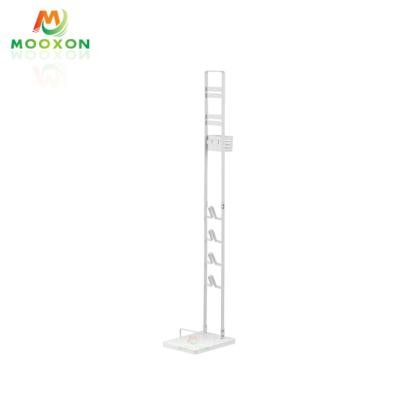 High-Quality Metal Free Punching Home Vacuum Cleaner Hanger Storage Rack