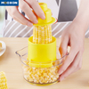 Anti-slip Hand Yellow Household Maize Thresher Corn Threshing Corns Sheller Hand Crank 