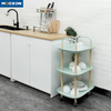 3 Tiers Metal Mobile Serving Cart Kitchen Organizer Storage Trolley Rack