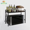 Adjustable Oven Stand Kitchen Storage Shelf Spice Organizer Microwave Rack