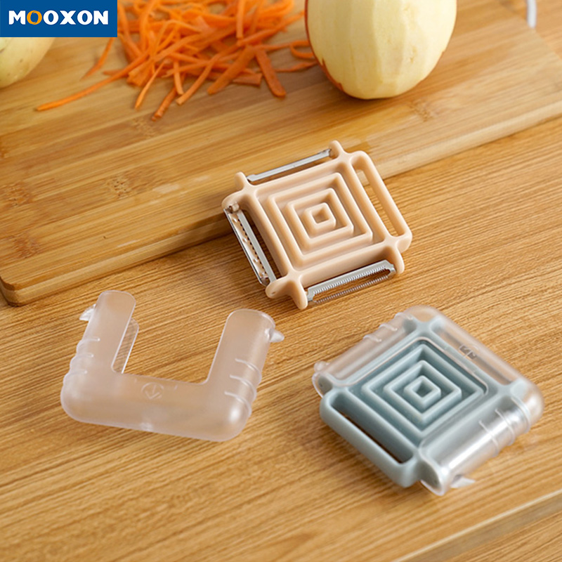 Stainless Steel Kitchen Crinkle Cutting Tool Pineapple Cutter Peelers Fruit And Vegetable Peeler