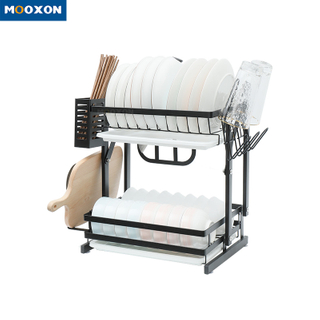 Installation-Free Folded Premium Kitchen Accessories Holder Kitchen Dish Rack