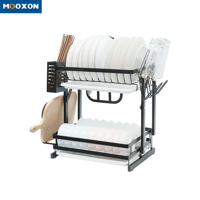Installation-Free Folded Premium Kitchen Accessories Holder Kitchen Dish Rack
