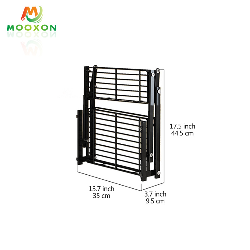 Fold Spice Holder Stainless Steel Kitchen Storage Rack Spice Rack