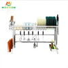 Stainless Steel Kitchen Storage Rack Adjustable Dish Drying Drainer Stand Chopping Board Holder 