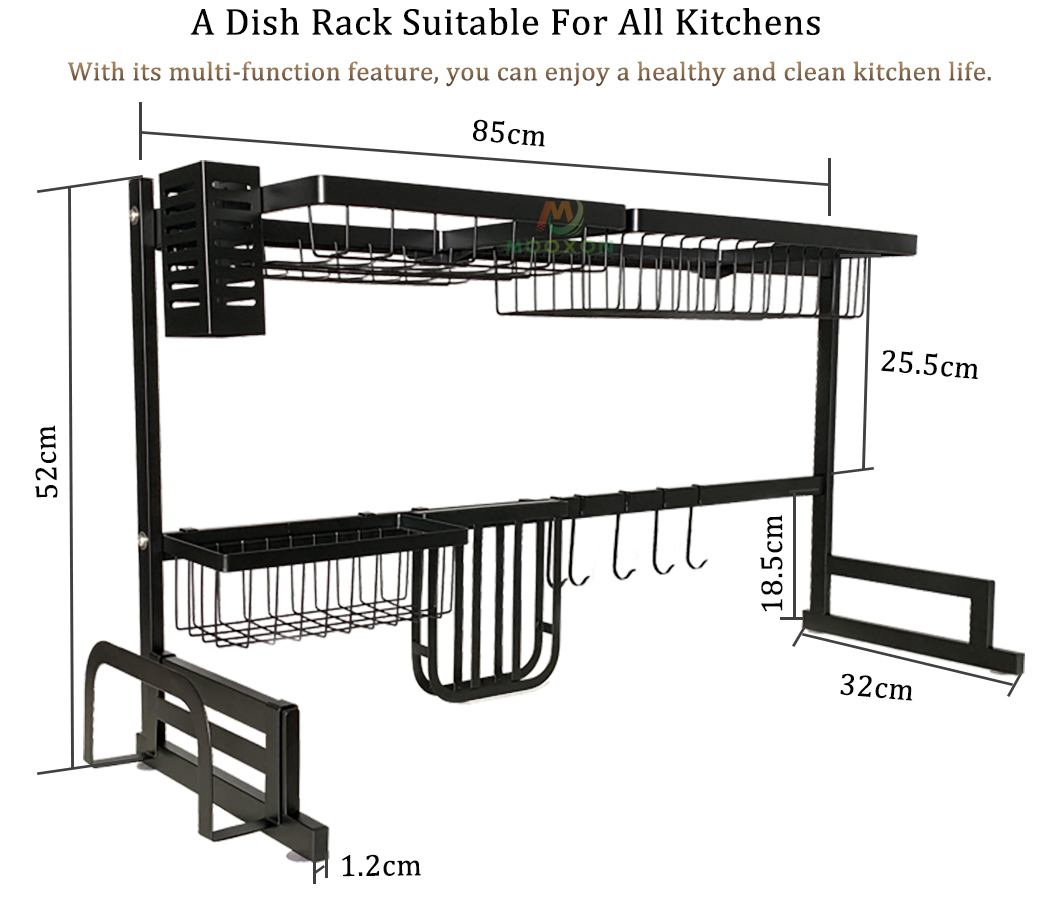Over Sink Dish Drying Rack (2)