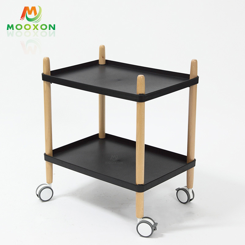 High Quality Multifunction Bathroom Storage Rack in Hand Trolley Cart 