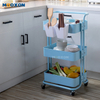 Home Families Storage Holder Rolling Tool Trolley Cart Hand Shelf
