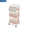 3 Tier Rolling Home Space Saver Organizer Kitchen Storage Trolley Hand Cart