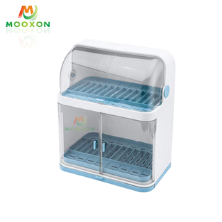  Kitchen Accessories Bowl Organizer Plastic Storage Box Baset Dish Drying Rack