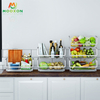  Kitchen Utility Shelf Fruit Storage Organizer Stackable Vegetable Rack Storage Basket