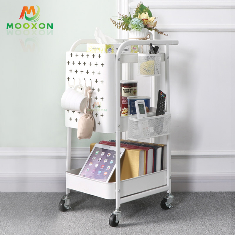 Utility Bedroom Storage Organizer Shelf Kitchen Storage Trolley 