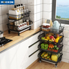 Vegetable Shelf Fruit Basket Stand Market Basket Multi-layer Holder Fruit Bowl Bread Basket Creative Vegeta