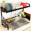 Dish Drainer Rack Holder Black Stainless Steel Kitchen Sink Rack 