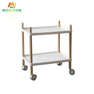 High Quality Multifunction Bathroom Storage Rack in Hand Trolley Cart 
