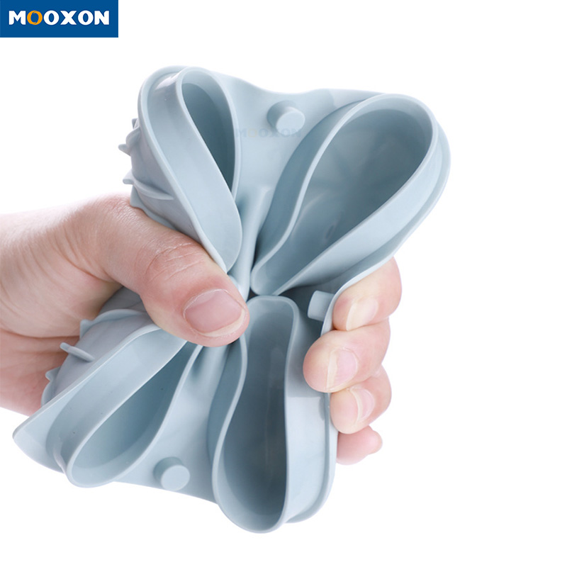 Reusable Summer Bar Round Shape Silicone Ices Cube Tray 4-hole Ice Hockey Mold 