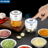 Removable Stainless Steel Garlics Press Kitchen Meat And Vegetable Mincing Machine Chopper