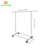 Easy To Install Adjustable Bedroom Storage Shelf Drying Clothes Rack for Home