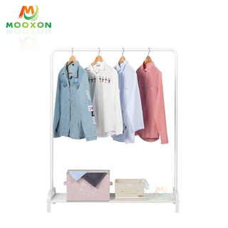 Hot Sale Free Standing Multipurpose Non-slip Balcony Storage Shelf Clothes Rack 