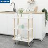 Home Storage Rolling Trolley Rack Design Kitchen Storage Shelf With Handles