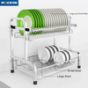 Stainless Steel Kitchen Unique Drying Racks Dish Rack Organizer