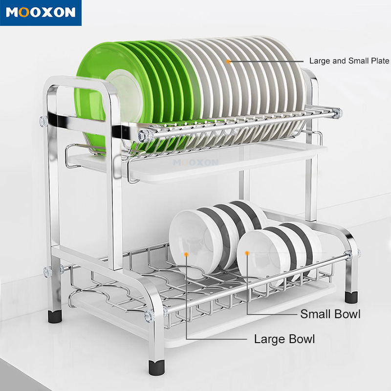 Stainless Steel Kitchen Unique Drying Racks Dish Rack Organizer