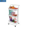 Space Save Home Furniture Kitchen Island Cart Storage Rack Storage Rolling Trolley Cart 