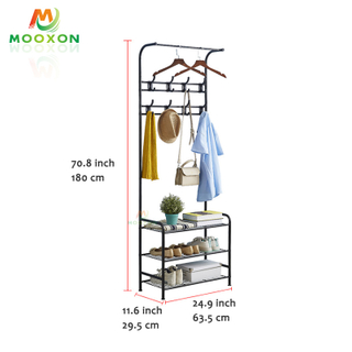 New Design Home Indoor Clothes Coat Rack Organizer Hanging Clothes Rack 