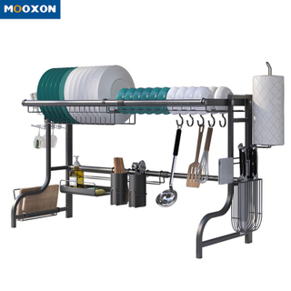 Space Save 95cm Large Adjustable Over Sink Dish Racks Drying Storage Holder