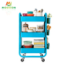Nordic Design Convenient Omnidirectional Storage Holder Movable Rack Trolley Cart 