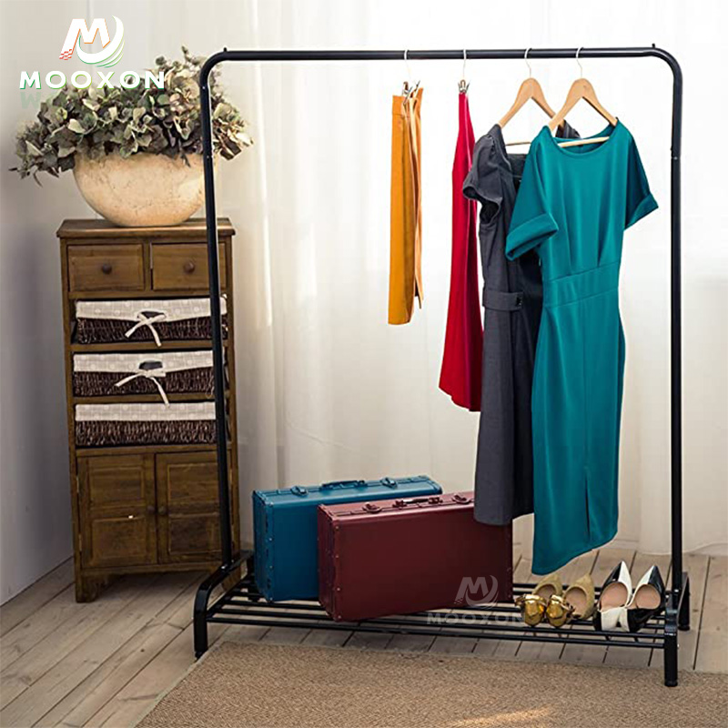 Hot Sale Free Standing Multipurpose Non-slip Balcony Storage Shelf Clothes Rack 