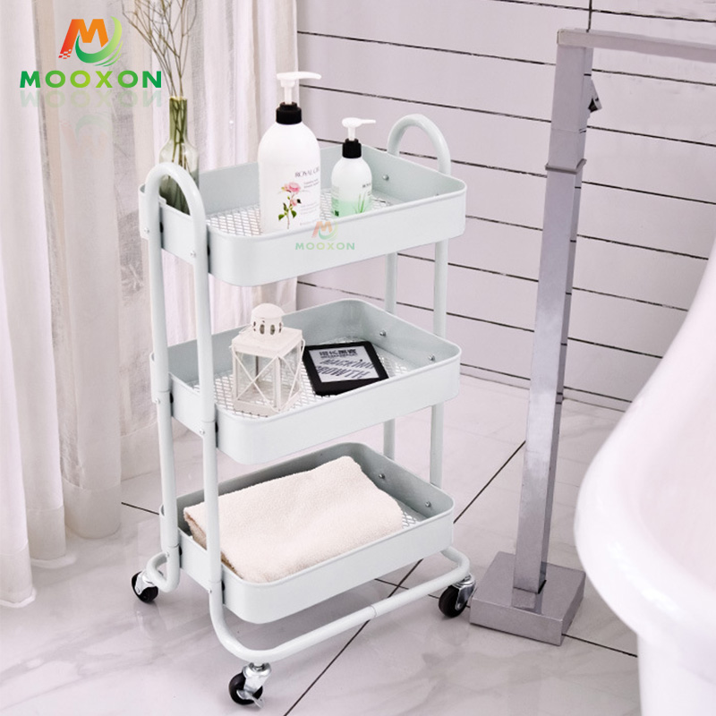 The Nordic Popular Home Kitchen Multifunction In Hand Cart Trolley