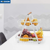 Multifunction Detachable Fruit Holder Bowl Bread Basket for Kitchen Storage Food Rack