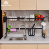Space Save Stainless Steel 91 Cm Kitchen Rack Dish 2 Layer Over Sink Home Storage Holder 