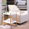 High Quality Multifunction Bathroom Storage Rack in Hand Trolley Cart 