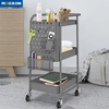 Carbon Steel Office Cabinet Cosmetic Storage Trolley Cart With Wheels