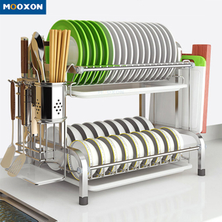 Stainless Steel Kitchen Unique Drying Racks Dish Rack Organizer