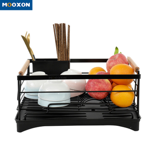 Kitchen Stainless Steel Dishes Drainer Storage Shelf Stand Bowl Plate Dry Rack