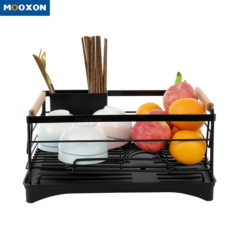 Kitchen Stainless Steel Dishes Drainer Storage Shelf Stand Bowl Plate Dry Rack