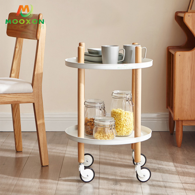 Rolling Storage Trolley Bathroom Kitchen Living Room Storage Trolley Cart